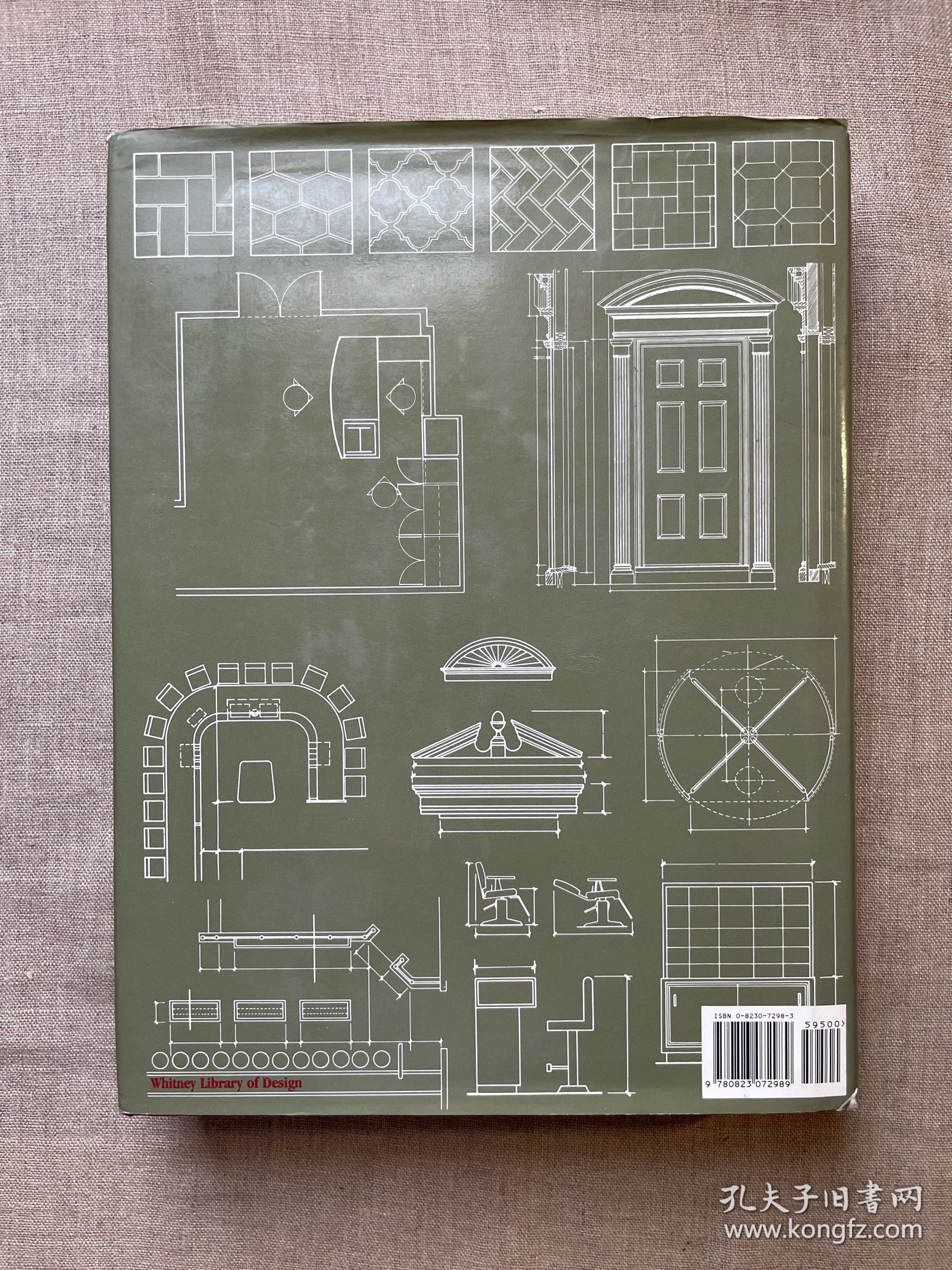 Interior Graphic and Design Standards 室内设计制图与规范【英文版，精装大12开】裸书2.4公斤重