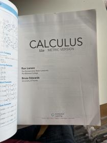 现货 Calculus  英文原版   微积分 高等数学  Ron Larson , Bruce Edwards