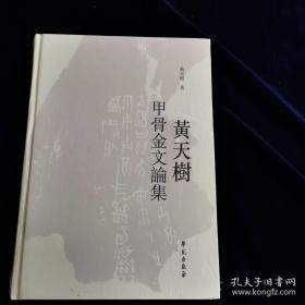 黄天树甲骨金文论集 原封精装一版一印