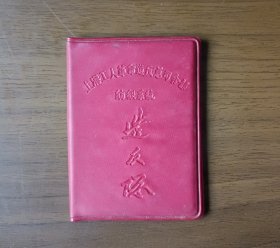 1967年上海工人纺织系统联络总站队员证