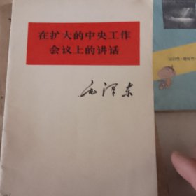 扩大的中央工作会议上的讲话