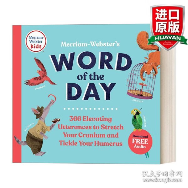 英文原版 Merriam-Webster's Word of the Day 韦氏366句英语提升 儿童图解字典词典 英文版 进口英语原版书籍