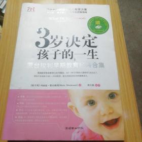 3岁决定孩子的一生（白金版）  16开大本 335页 保证正版 外皮九品，里面干净无翻阅。