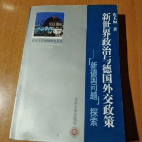 新世界政治与德国外交政策："新德国问题"探索