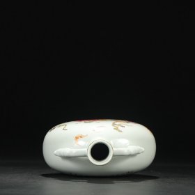 旧藏 清代 雍正珐琅彩人物大扁瓶