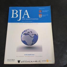 BJA: British Journal of Anaesthesia 医学学术麻醉外科原版外文英文学术论文期刊杂志2013年1月110卷1-165