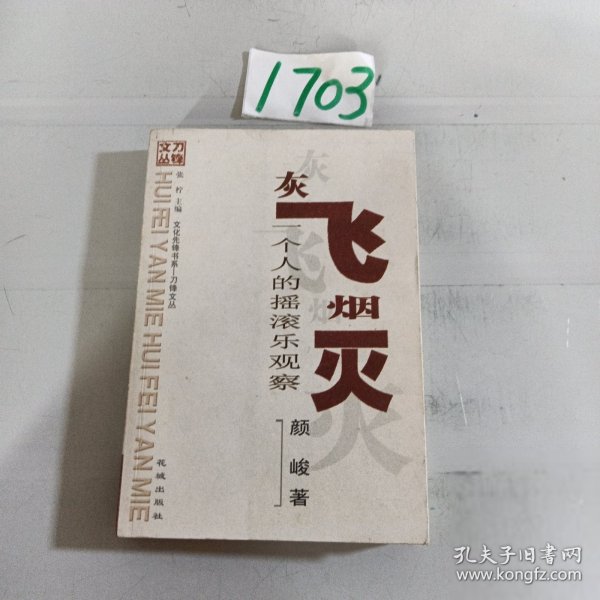 灰飞烟灭：一个人的摇滚乐观察