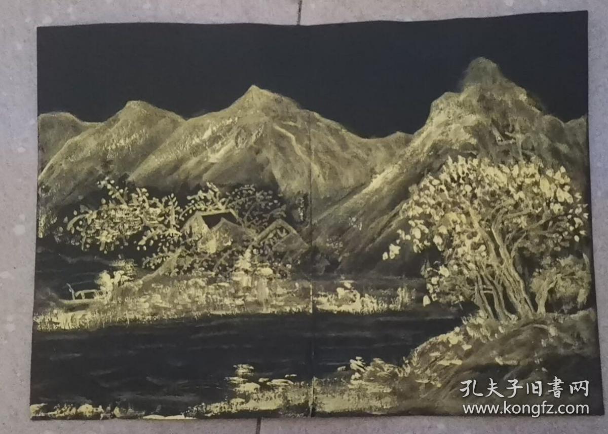 无款画作～（尺寸：20*28CM）