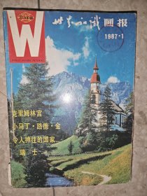 世界知识画报 1987年合订本全12册缺6期 共11册合售