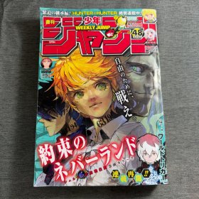 日文漫画书 周刊少年 2018年第48期