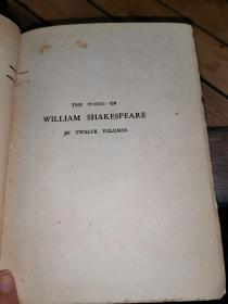 THE WORKS OF WILLIAM SHAKESPEARE  莎士比亚文集：亨利六世（精装毛边本 书顶刷金）