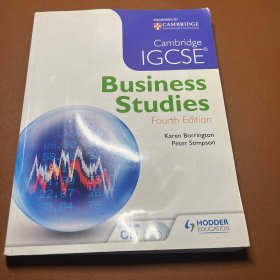 Cambridge IGCSE Business Studies 4th edition 附光盘