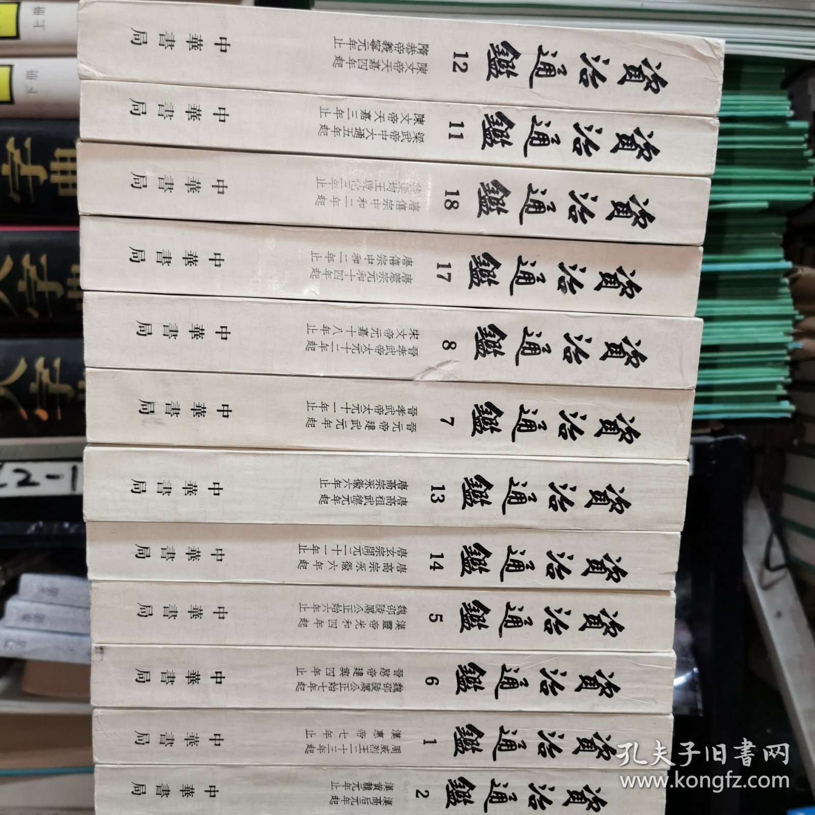 资治通鉴 全二十册 76年4印