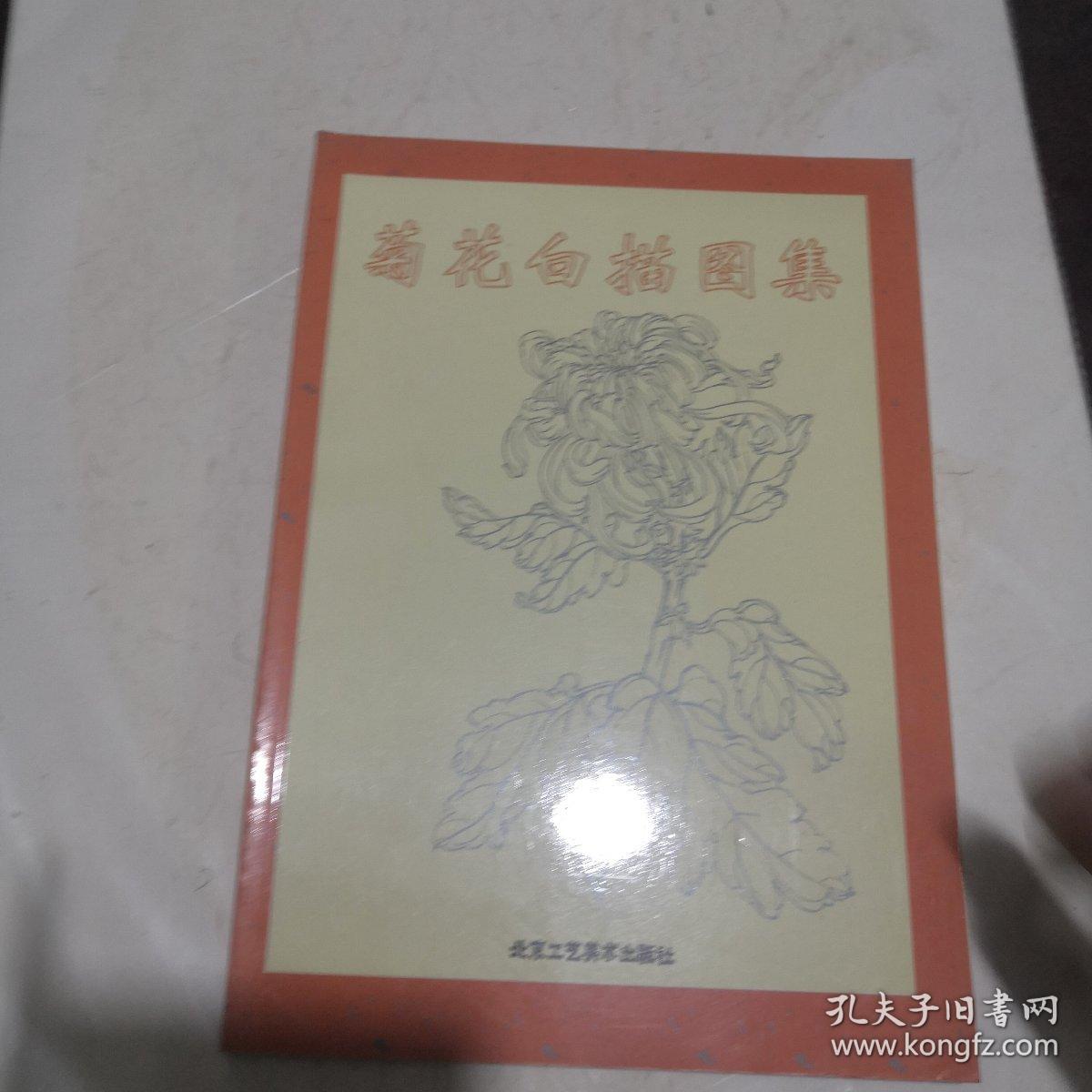 菊花白描图集/中国传统工艺美术资料丛书