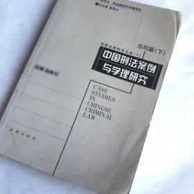 中国刑法案例与学理研究.总则篇.下