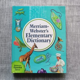 M-W's Elementary Dictionary 韦氏基础字典（适合8-11岁，例句引自经典儿童文学） 后面几页黏连  介意勿拍