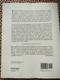 The Global Competitiveness Report 2002-2003 全球竞争力报告 2002-2003年