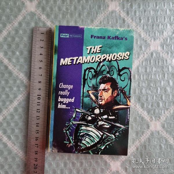 英文原版 变形记 复古封面系列 卡夫卡 Metamorphosis (Pulp the Classics)