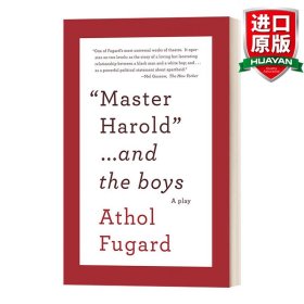 英文原版 Master Harold and the Boys: Harold... and the Boys (Vintage International) 哈罗德主人与男孩 Athol Fugard阿索尔·富加德 英文版 进口英语原版书籍