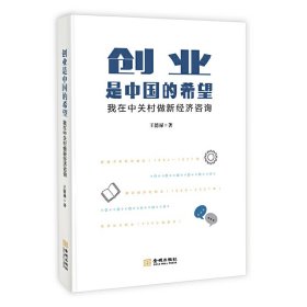 创业是中国的希望：我在中关村做新经济咨询