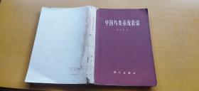 中国鸟类系统检索（平装大32开   1964年1月1版1印   有描述有清晰书影参考）