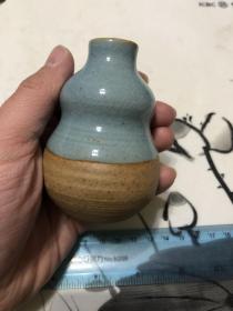 包邮！文创葫芦形钧瓷花瓶
