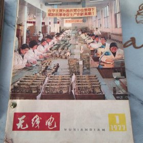 无线电1977年1--12期全合订一册