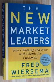 英文书 The New Market Leaders: Who's Winning and How in the Battle for Customers Hardcover by Fred Wiersema (Author)