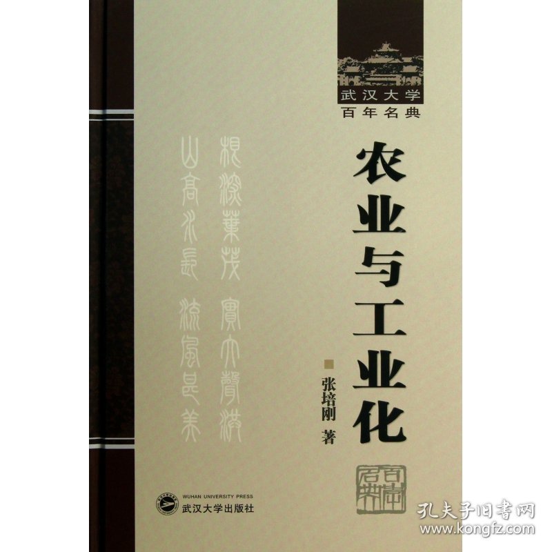 农业与工业化(精)/武汉大学百年名典 9787307101524