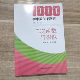 初中数学千题解：二次函数与相似