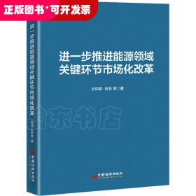 进一步推进能源领域关键环节市场化改革