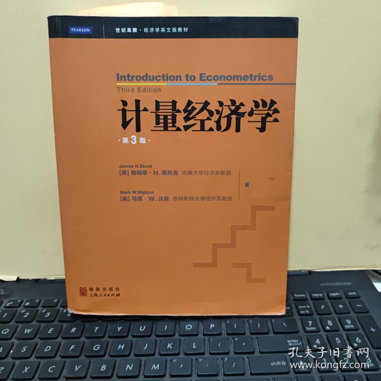 世纪高教·经济学英文版教材：计量经济学（第三版）（英文版）书内有一些笔记和划线，详细参照书影，客厅6-4