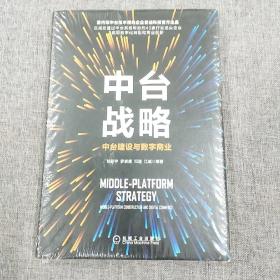 中台战略：中台建设与数字商业