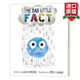 英文原版 The Sad Little Fact 可悲的真相 Jonah Winter作品 Pete Oswald插画 3-7岁儿童绘本 精装 英文版 进口英语原版书籍