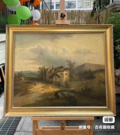 中古收藏油画