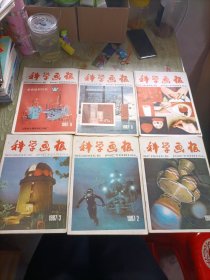 科学画报1987年1-12（全12册）