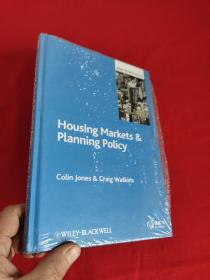 Housing Markets and Planning Policy   （ 16开，硬精装 ） 【详见图】