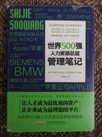 世界500强人力资源总监管理笔记〔大32开硬精装本〕