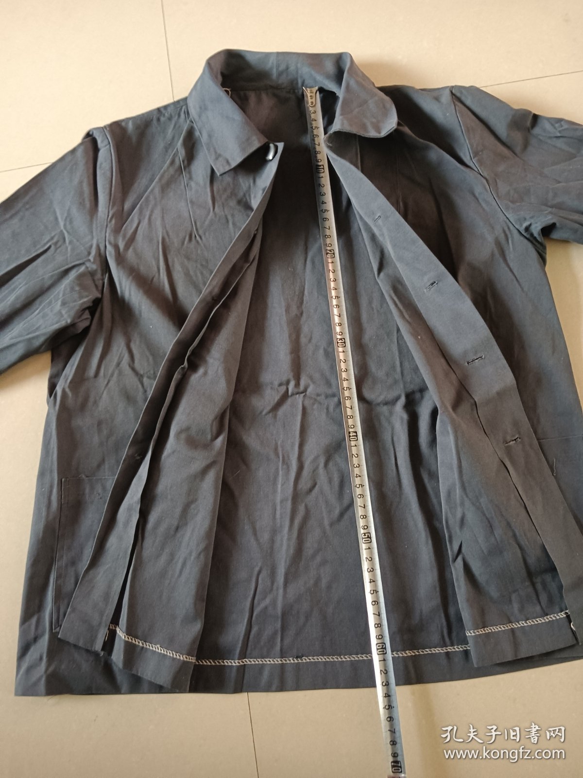 手工缝制老褂子