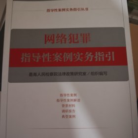 网络犯罪指导性案例实务指引