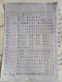 唐惠庄太子墓考古记录手稿19页及整理出文物照片和绘图近100份