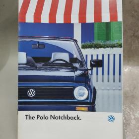 1990年 大众 VOLKSWAGEN 汽车 Polo Notchback 波罗 轿车 样本 画册 广告 宣传册