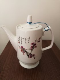 主席诗词梅花茶壶一把