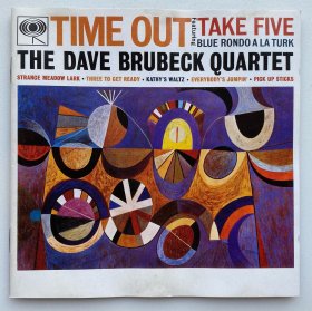 酷爵士 The Dave Brubeck Quartet [戴夫·布鲁贝克四重奏] 1959年专辑《Time Out》 [超时] 1994年奥再版CD*1
推荐语: 最受欢迎的爵士乐专辑之一!