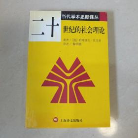 二十世纪的社会理论/当代学术思潮译丛