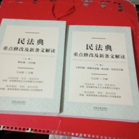 民法典重点修改及新条文解读（上、下册）