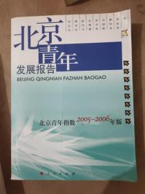 北京青年发展报告（2005-2006年版）