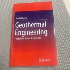 Geothermal Engineering地热工程 基础与应用