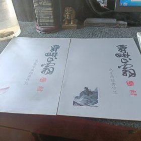 舜耕山翁 水墨画经典作品+花鸟虫草经典作品（2册）