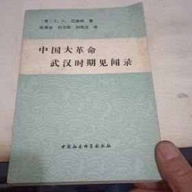 中国大革命武汉时期见闻录